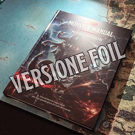Manuale dei Mostri D&D 5e ITA - versione Foil