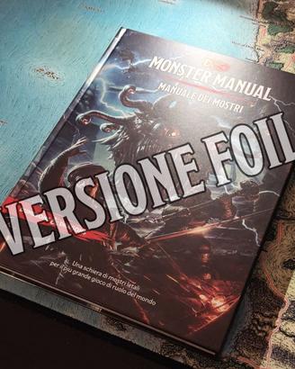Manuale dei Mostri D&D 5e ITA - versione Foil