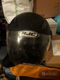 casco HJC nero opaco non integrale