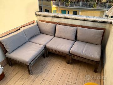 Divano modulare IKEA ÄPPLARÖ – 4 moduli+cuscini