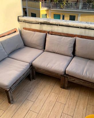 Divano modulare IKEA ÄPPLARÖ – 4 moduli+cuscini