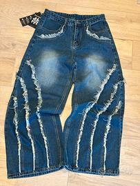 Jeans Baggy Supermade Distressed