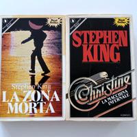 Stephen King ZONA MORTA e CHRISTINE prima edizione