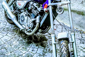 Kawasaki LTD 450 custom