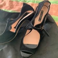 Sandali Cinti vera pelle scamosciati