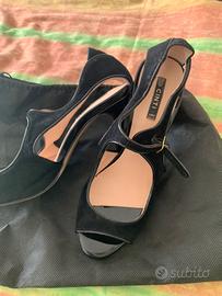 Sandali Cinti vera pelle scamosciati