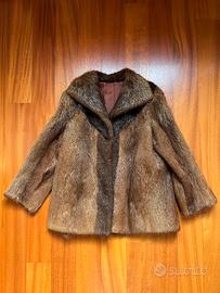 Cappotto pelliccia marrone Vintage anni 80’ 90’