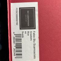 Scarosso Fabio Blu Scamosciato 44