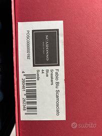 Scarosso Fabio Blu Scamosciato 44