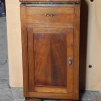 Comodino singolo in Noce chiaro