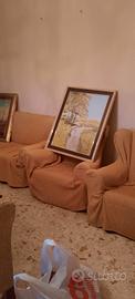 grande quadro dipinto moderno firmato 