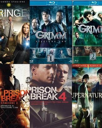 Serie TV in DVD e Blu Ray