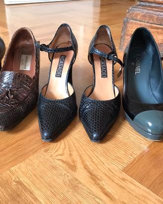Scarpe Chanel, Casadei, Della Valle 39 e39 e mezzo