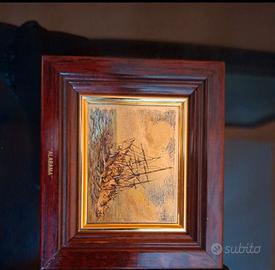 collezione quadretti in lamina d'oro