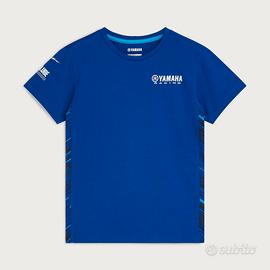T-shirt maglietta Yamaha Paddock Blue Team per bam