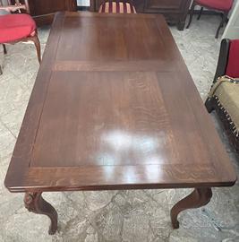 Tavolo apribile vero legno