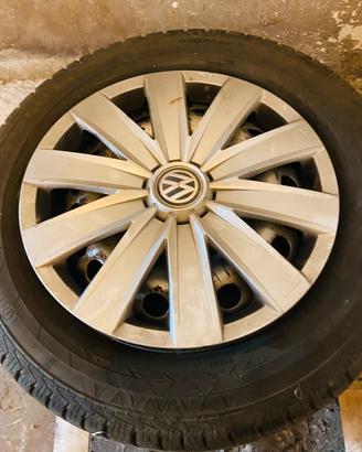 Cerchi piu gomme continental invernali