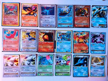 Lotto carte Pokemon