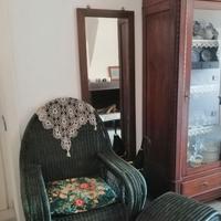 Salottino in rattan 2 poltrone e 3 pouf