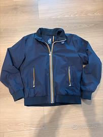Giacca K-Way blu uomo