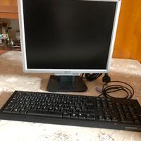 Schermo Pc e tastiera