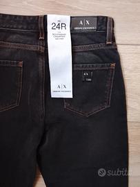 Jeans boyfriend cropped tgUS24 Nero Armani Exchang