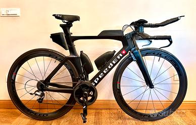 Bici da corsa Speeder per triathlon crono, tg. M