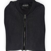 Felpa Guess girocollo Full Zip taglia XL Grigio