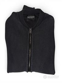 Felpa Guess girocollo Full Zip taglia XL Grigio