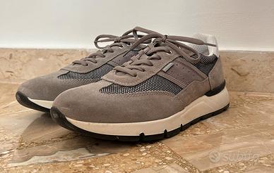 Scarpe Nero Giardini Sneakers Uomo