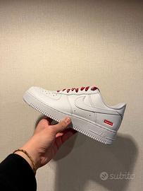 Nike Air Force 1 Low Supreme White (Donna)