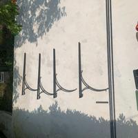 Struttura per pergola in acciaio