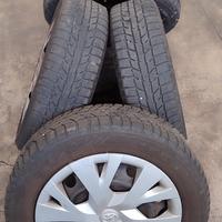 Cerchi con sensori e gomme Toyota Yaris 