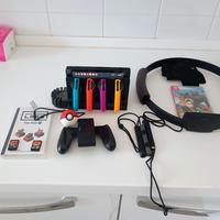 Nintendo switch v1 piena di accessori 