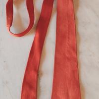 Cravatta  Frangiata Camoscio, vintage 