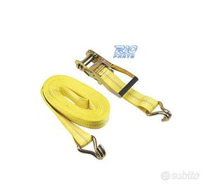 CINGHIA DI ANCORAGGIO 10 METRI CON CRICCHETTO