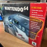 Nintendo 64 con super Mario 64 completa come nuova