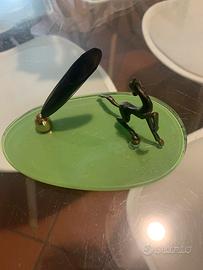 PORTAPENNE DA SCRIVANIA CON BASE IN VETRO