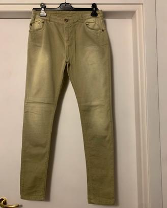 Pantaloni donna Maryley verde salvia/oliva