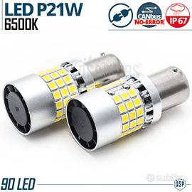 Lampadine LED P21W BA15S NO ERRORI Super CANbus