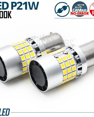 Lampadine LED P21W BA15S NO ERRORI Super CANbus