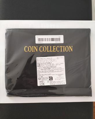 Album raccoglitore 360 monete nero
