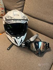 Casco motocross motard  airoh twist 3 taglia L