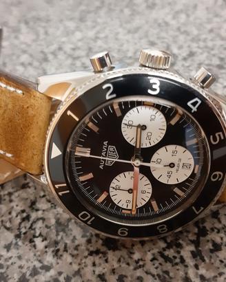 Tag heuer autavia cronografo panda inverso 