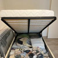Letto contenitore 1 piazza e mezza