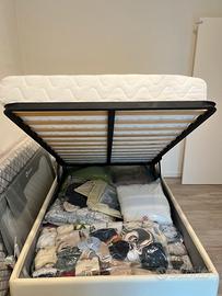 Letto contenitore 1 piazza e mezza