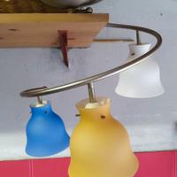 lampadario a spirale