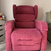 Poltrona reclinabile a motore