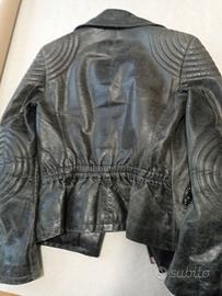 giacca sportiva in pelle Fiorucci 