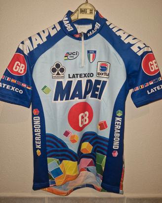 maglia ciclismo mapei